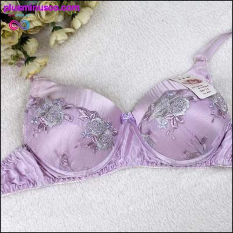 100% Silk, bra, Lace, Padded Breathing Bra