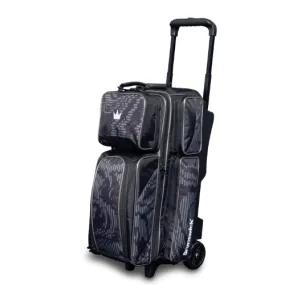 Brunswick Punisher 3 Ball Roller Grey Bowling Bag