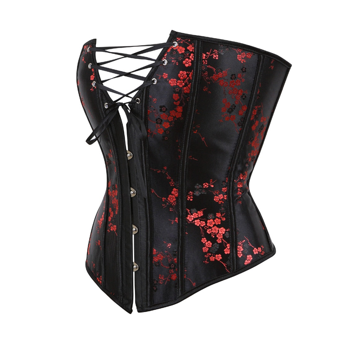 Corset Floral Overbust Corset Slim Waist