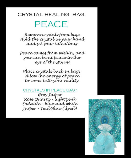 Crystal Healing Bags