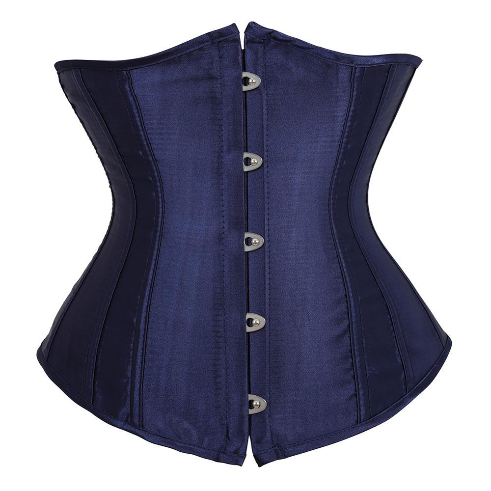 Gothic Underbust Corset and Waist Cincher Bustier Top