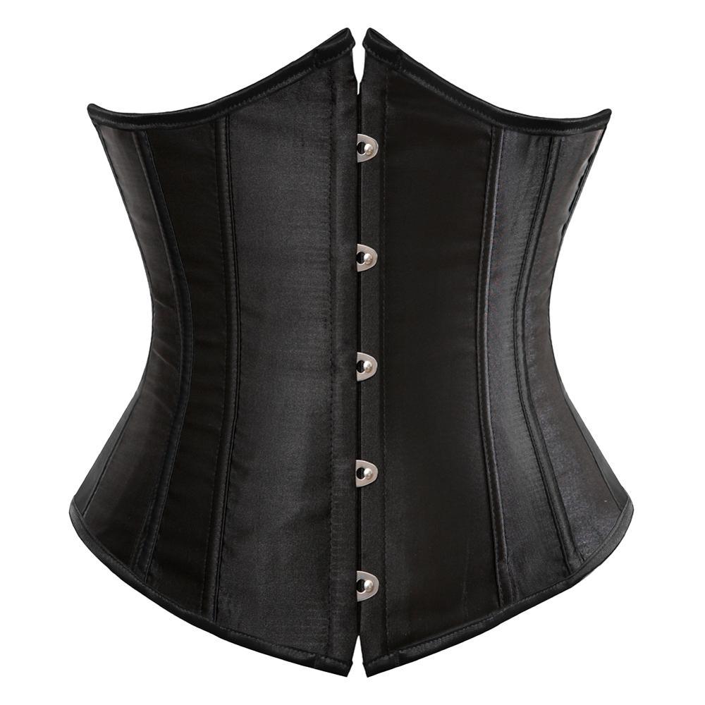 Gothic Underbust Corset and Waist Cincher Bustier Top