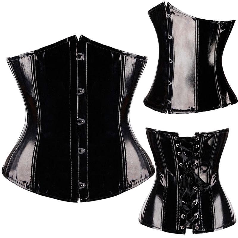 Ladies Corset Underbust Bustiers Body Shaper