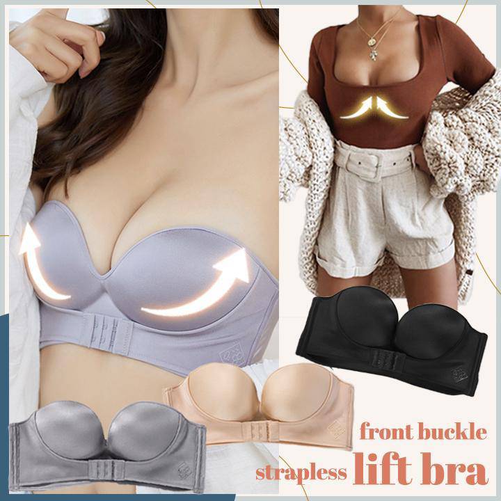 Libiyi Strapless Front Buckle Lift Bra