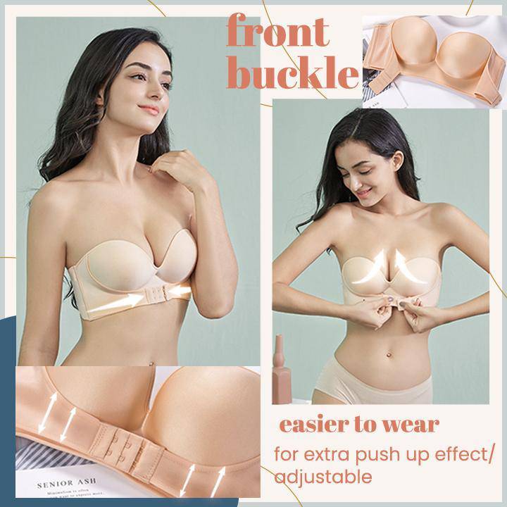 Libiyi Strapless Front Buckle Lift Bra