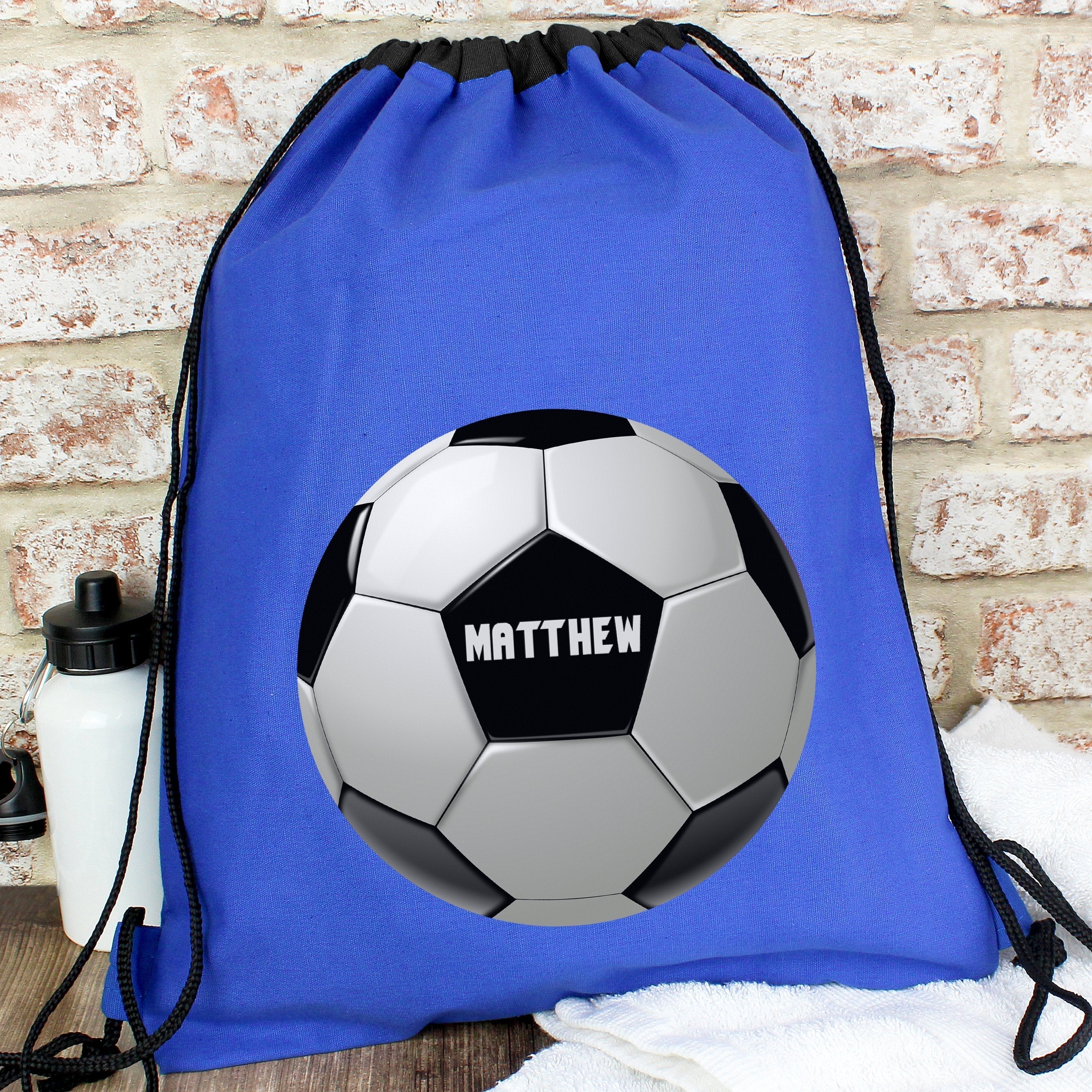 Personalised Football Swim & Kit Bag