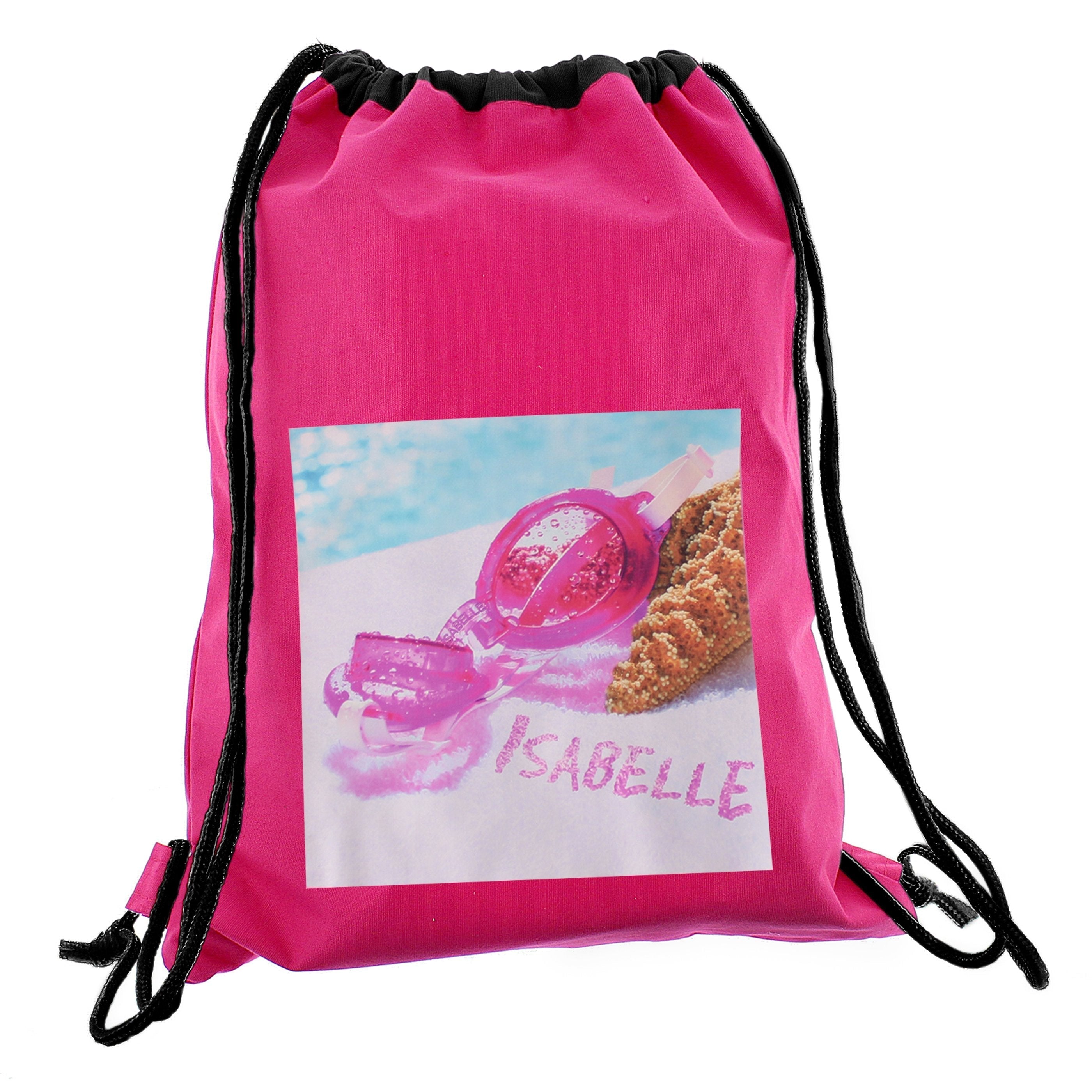 Personalised Swimming Goggles Pink Swim & Kit Bag