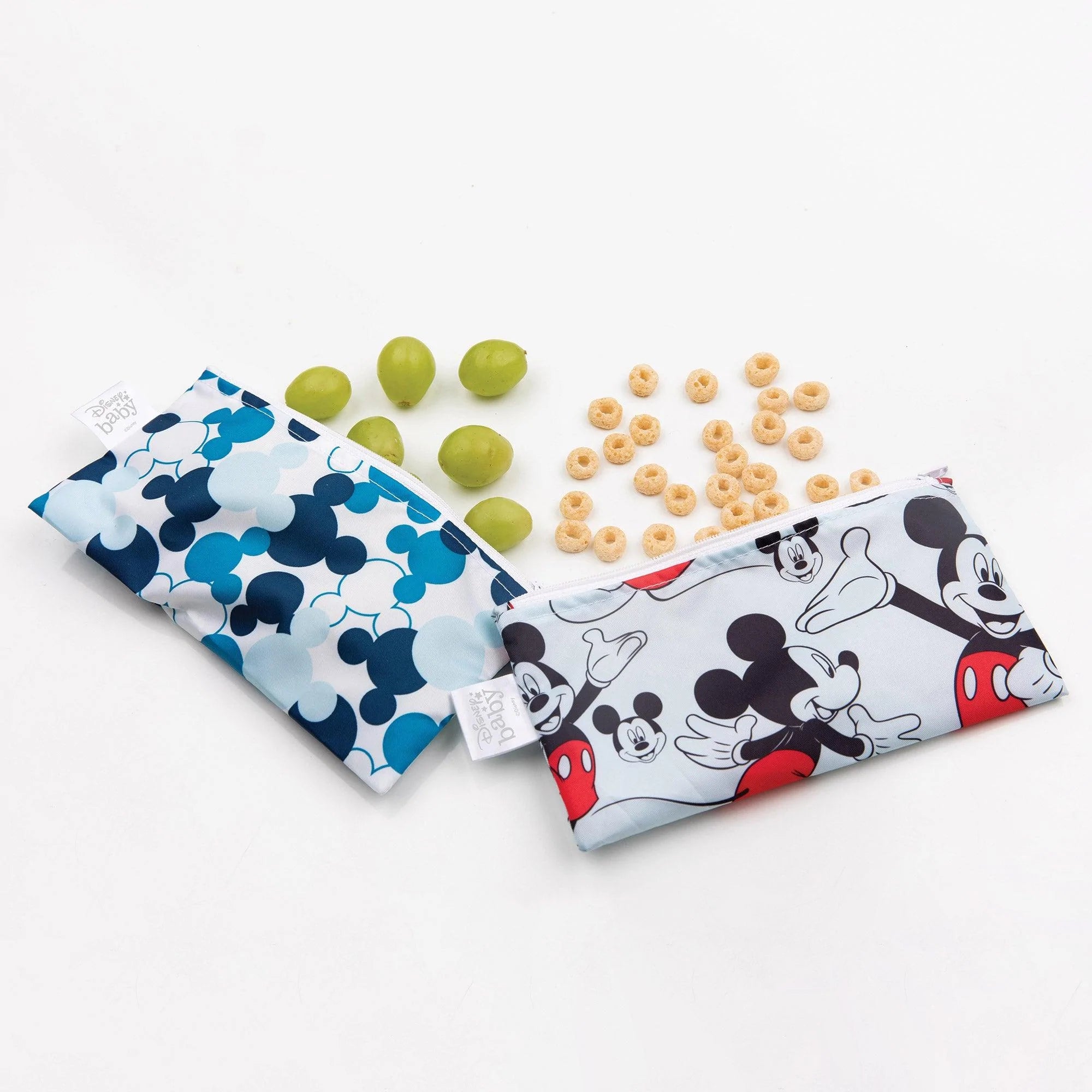 Reusable Snack Bag, Small 2-Pack: Mickey Mouse