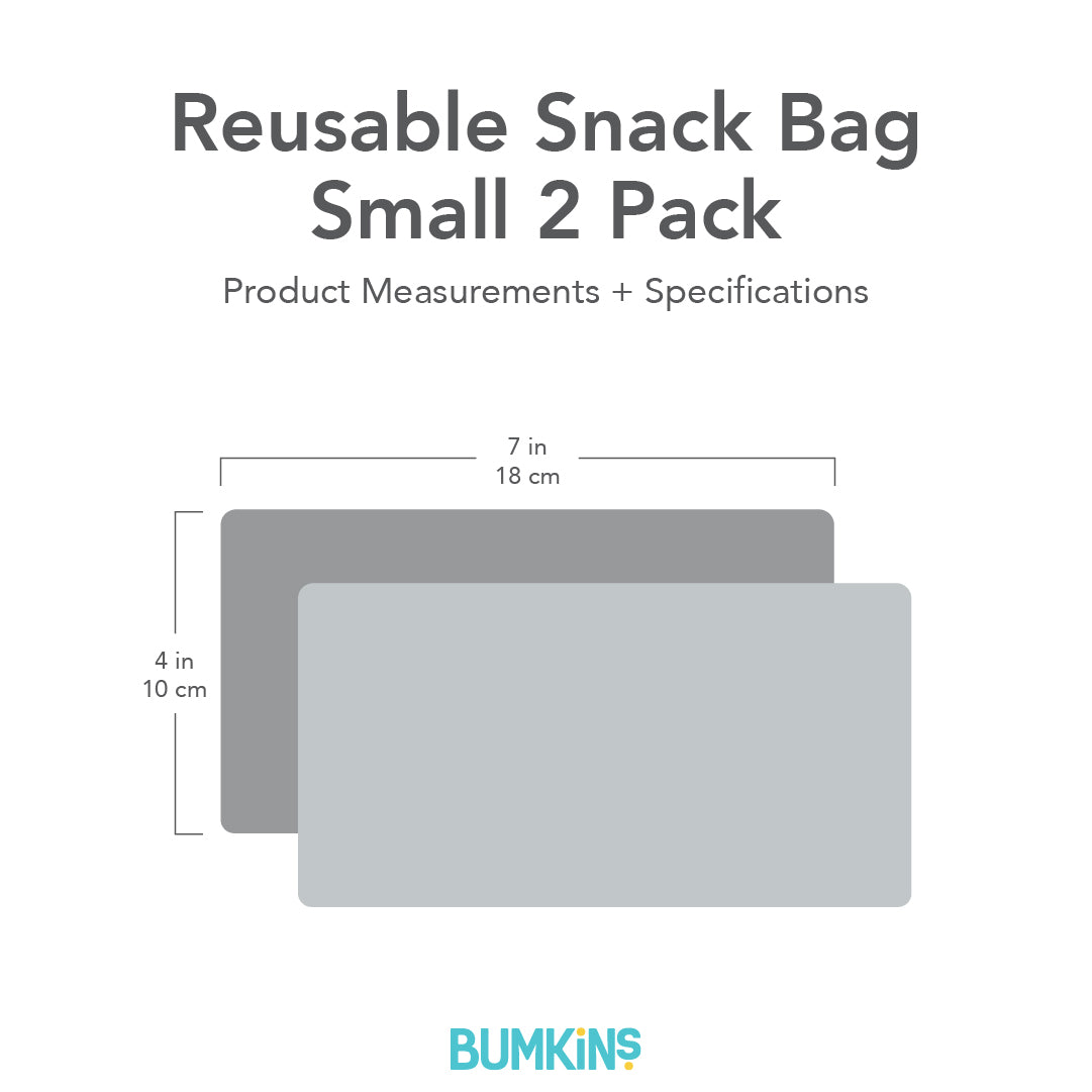 Reusable Snack Bag, Small 2-Pack: Mickey Mouse