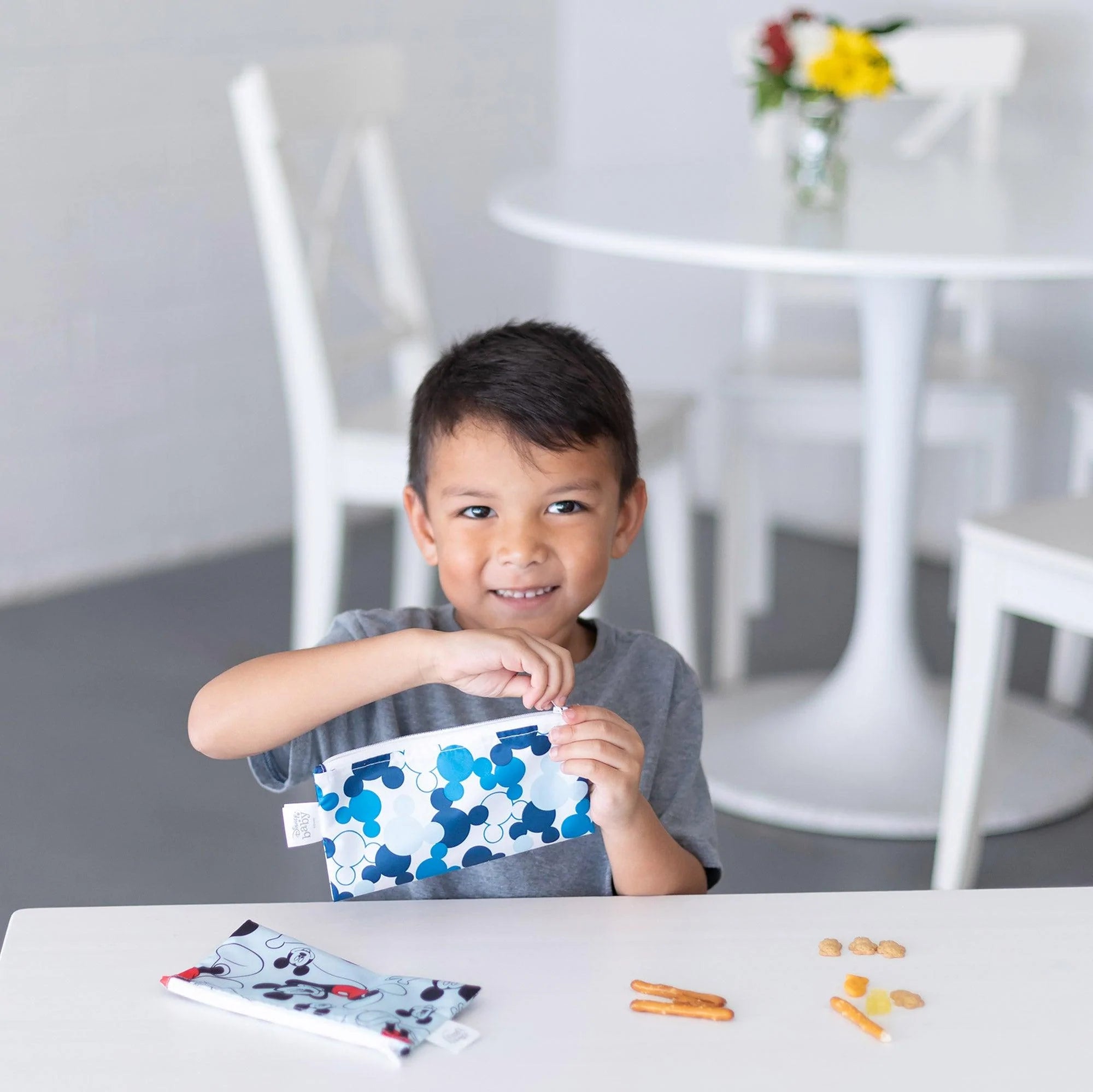 Reusable Snack Bag, Small 2-Pack: Mickey Mouse