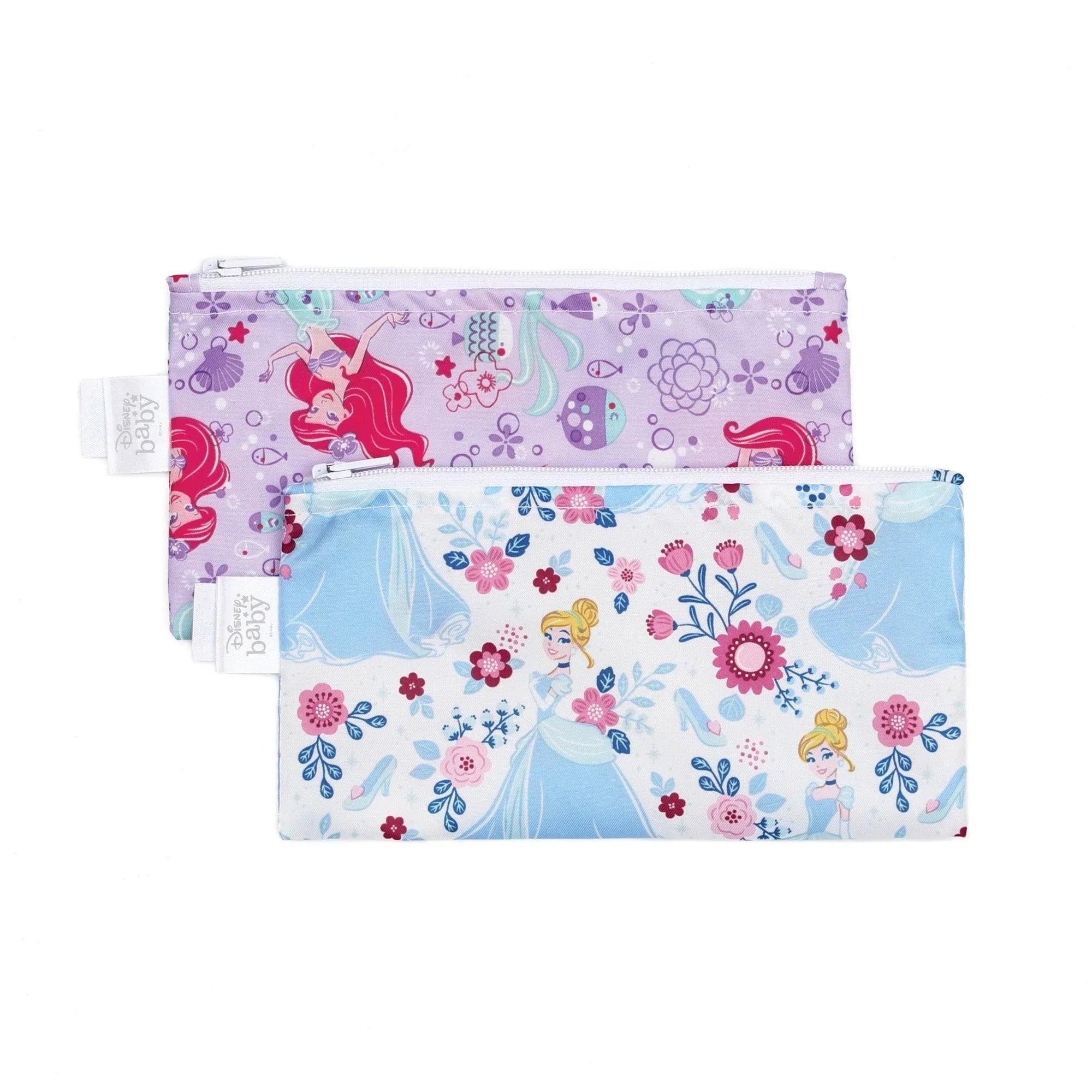 Reusable Snack Bag, Small 2-Pack: Princess