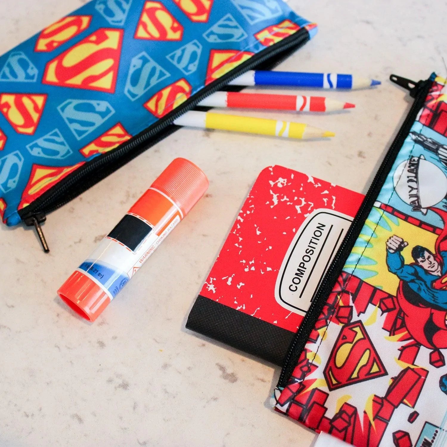 Reusable Snack Bag, Small 2-Pack: Superman