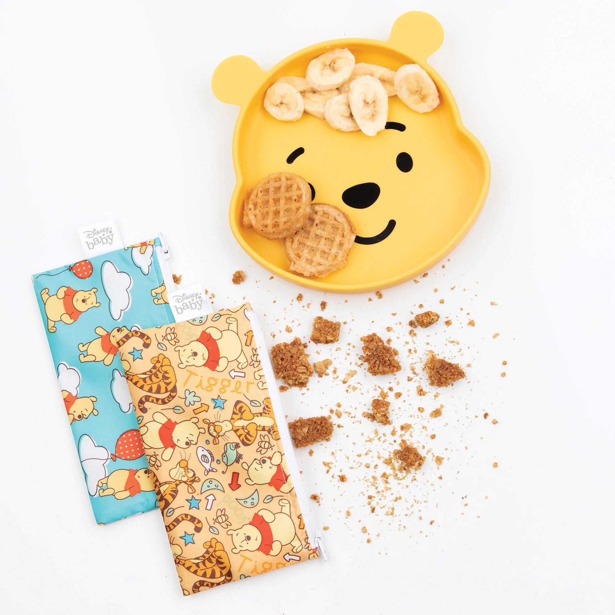 Reusable Snack Bag, Small 2-Pack: Winnie the Pooh