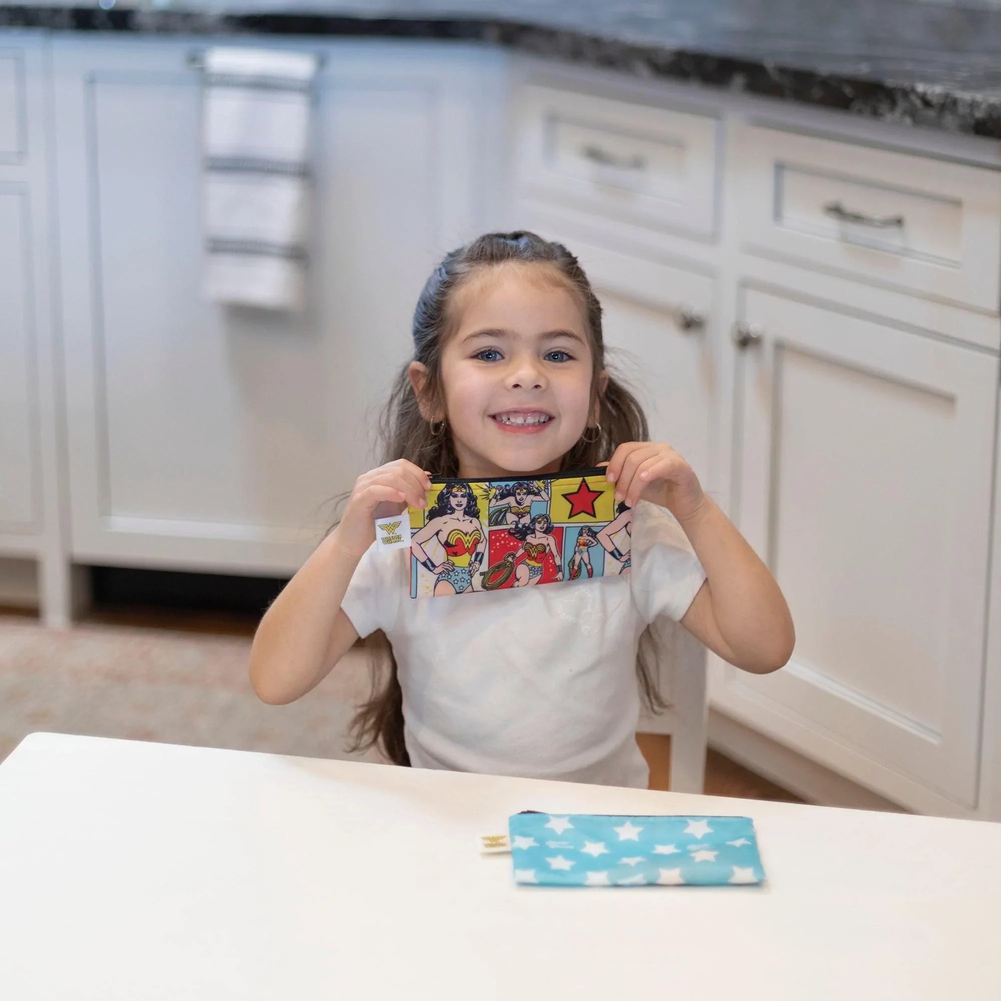 Reusable Snack Bag, Small 2-Pack: Wonder Woman