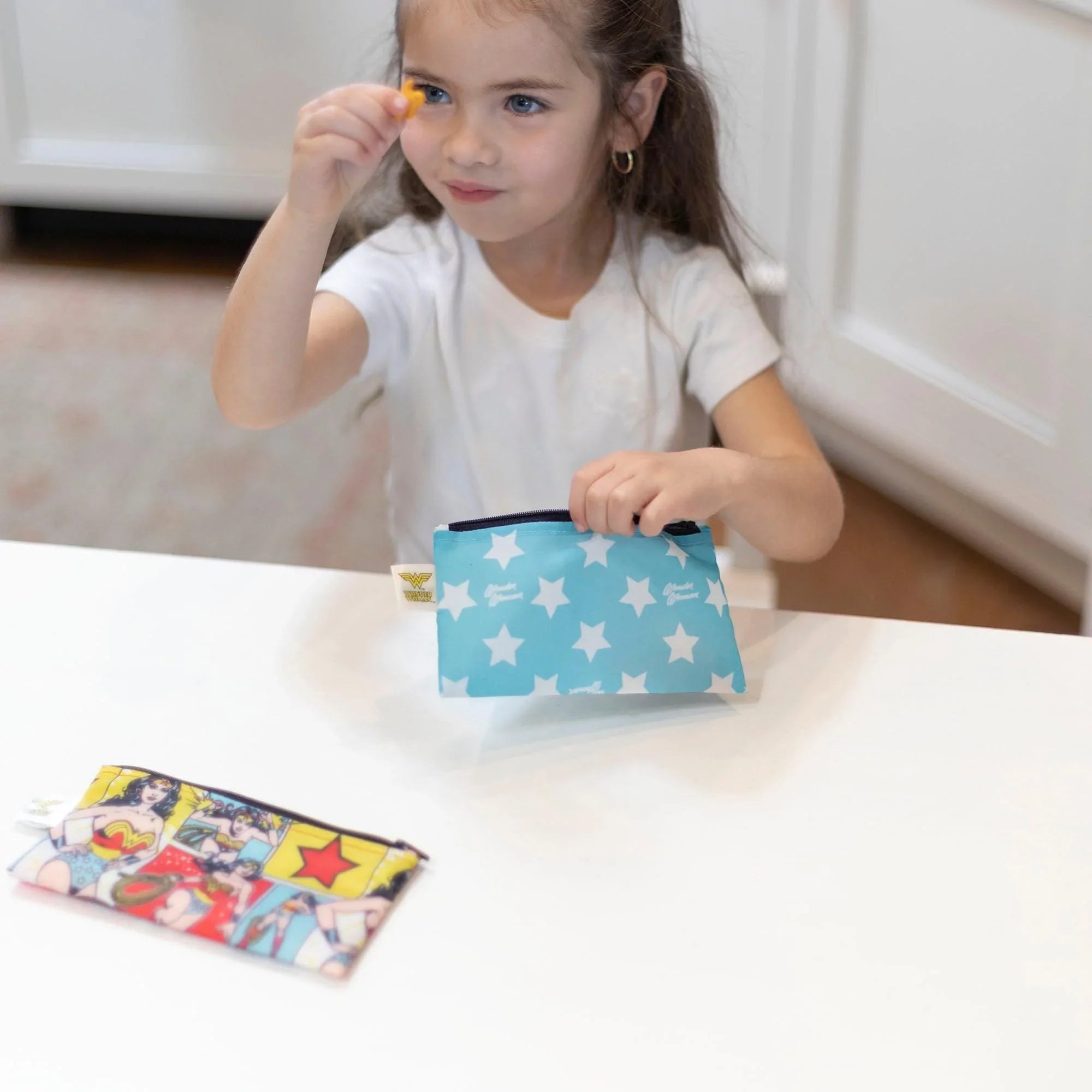 Reusable Snack Bag, Small 2-Pack: Wonder Woman