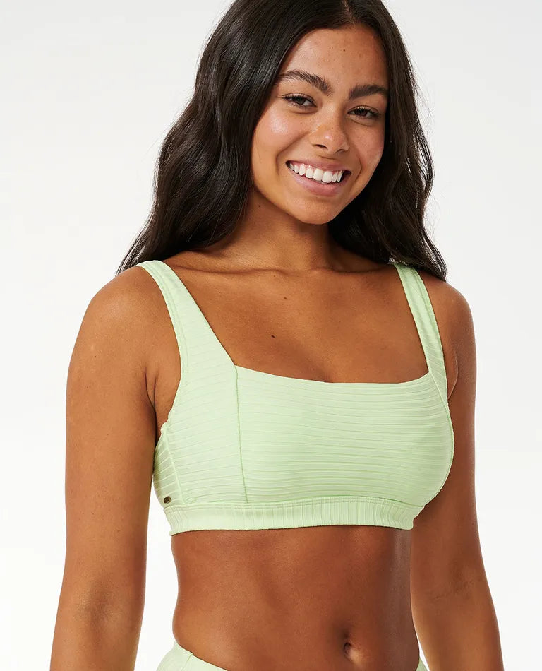 Ripcurl Premium Surf DD Crop - Light Green