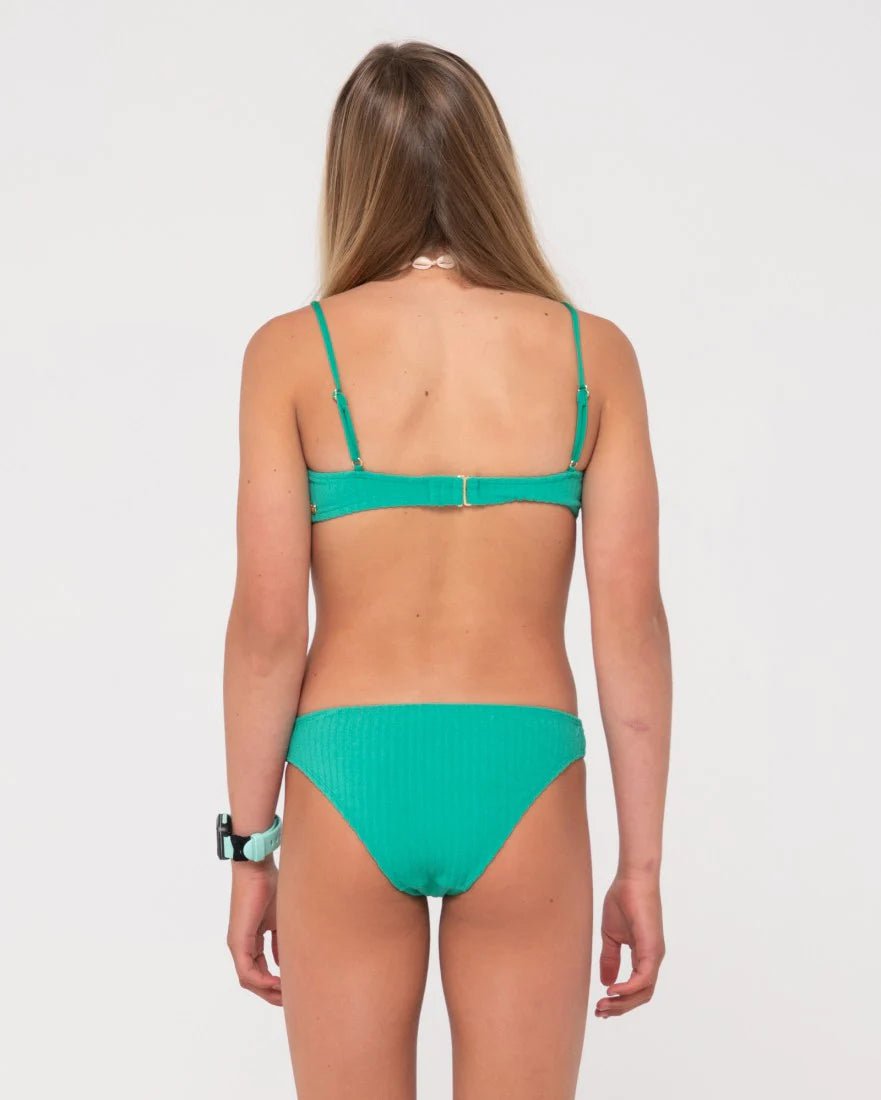 Rusty Lucky Bikini Set Girls - Green