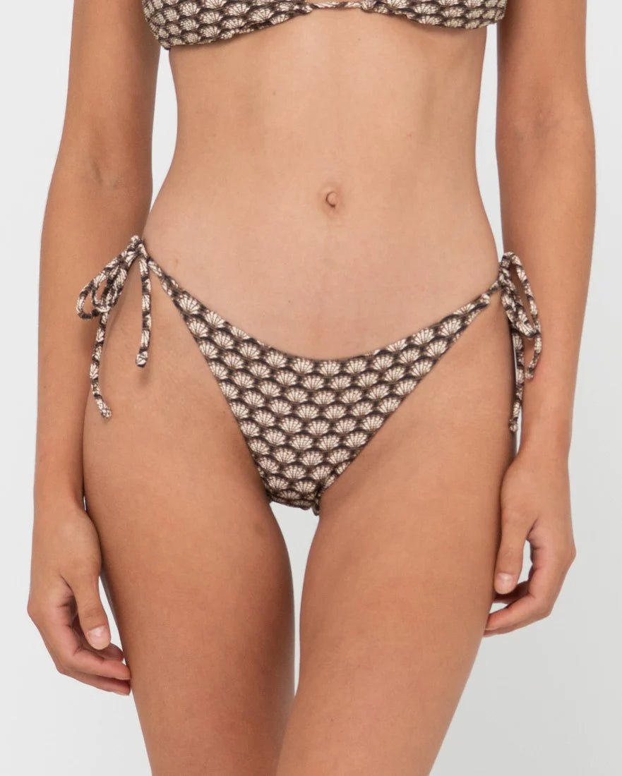 Rusty Sorrento Midi Side Tines Bikini Pant