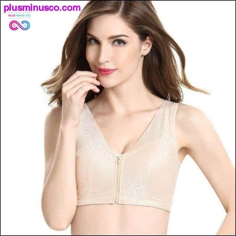 Seamless Sport Wire-Free Silk Bra at PlusMinusCo.com