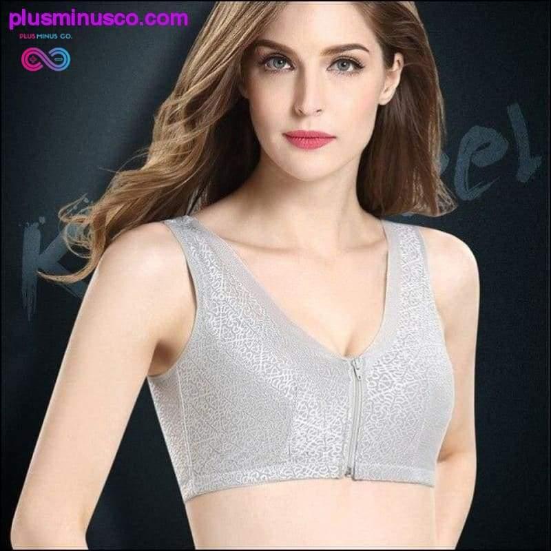 Seamless Sport Wire-Free Silk Bra at PlusMinusCo.com