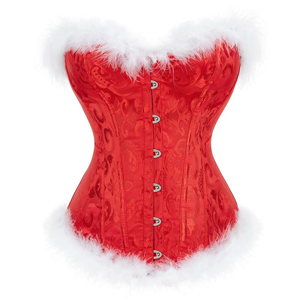 Sexy Santa Strap Corset