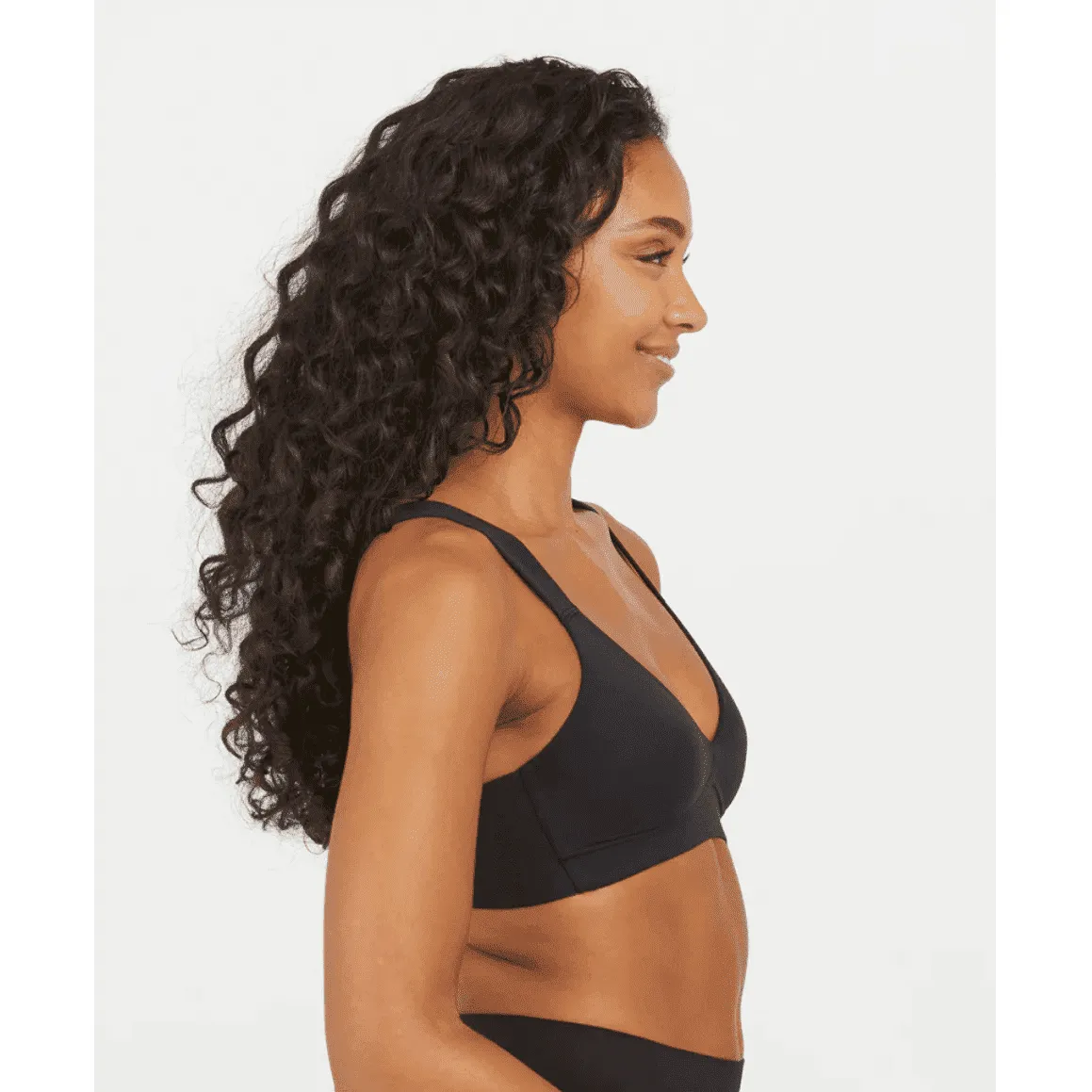 Spanx Bra-llelujah! Very Black  Unlined Seamless Bralette in Black