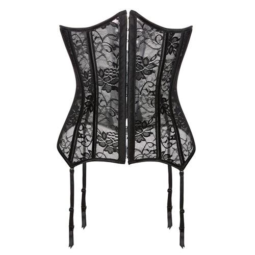 Stay Sexy and Slim with Lace Mesh Breathable Bustier Body Shaper