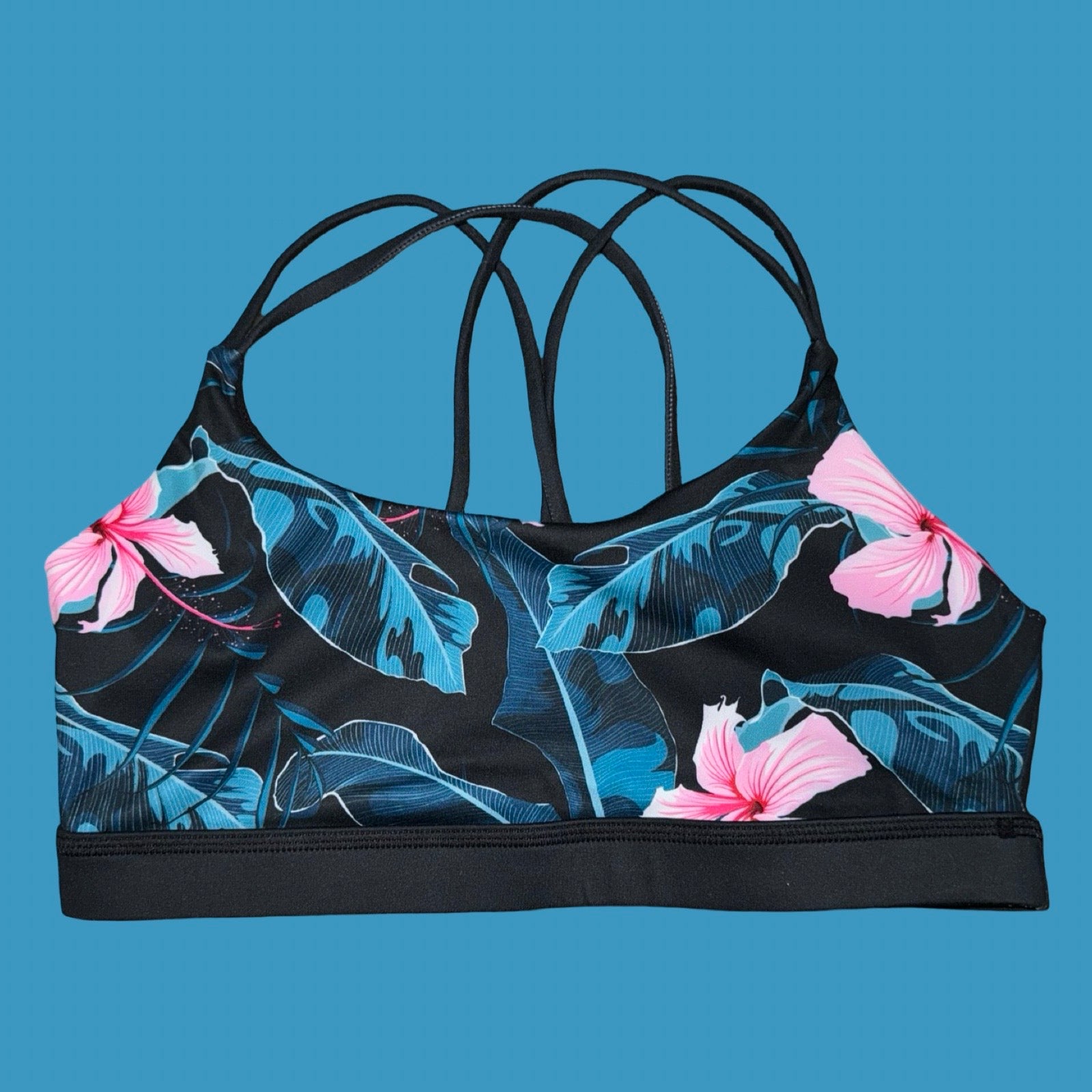 TropicFit Sports Bra- Floral