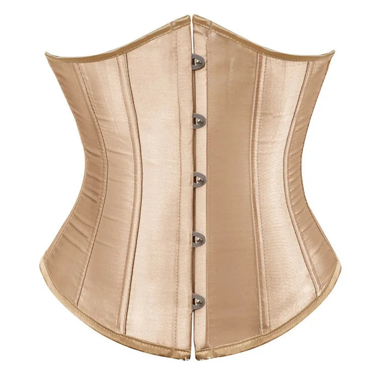 Underbust Lace-up Corset Waist Slimming