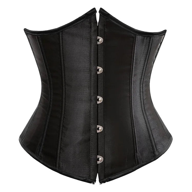 Underbust Lace-up Corset Waist Slimming