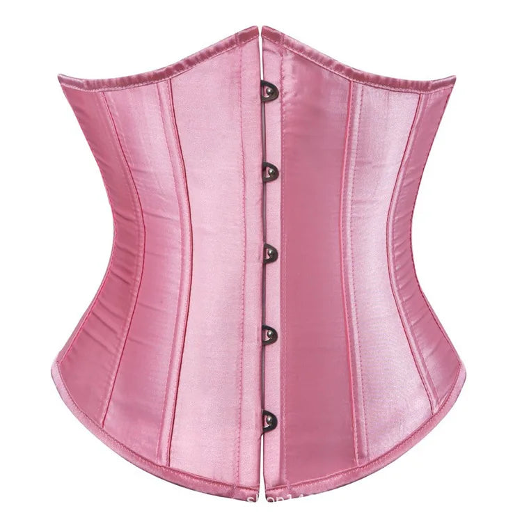 Underbust Lace-up Corset Waist Slimming