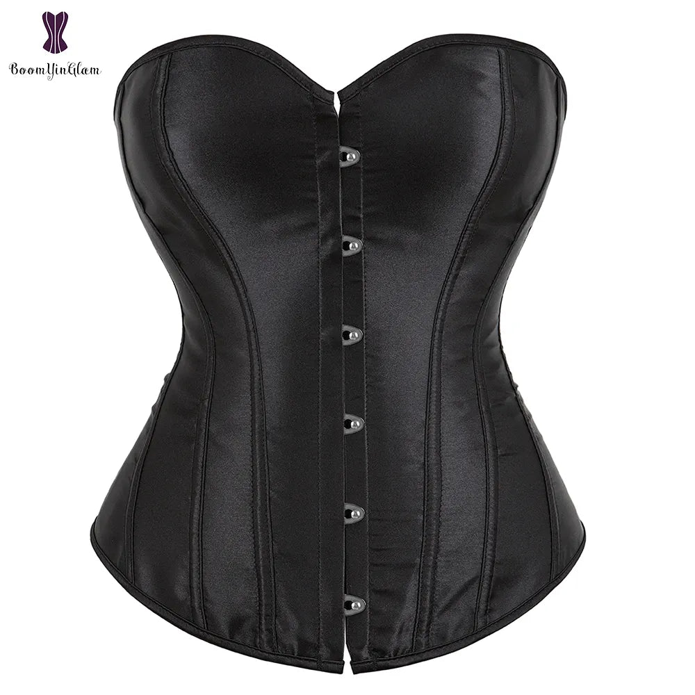 Vintage Victorian Corset Bustier Push Up