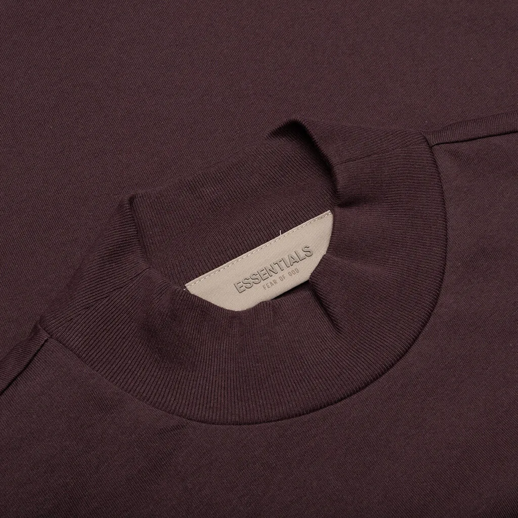 Women's 3/4 Tee Dress - Plum